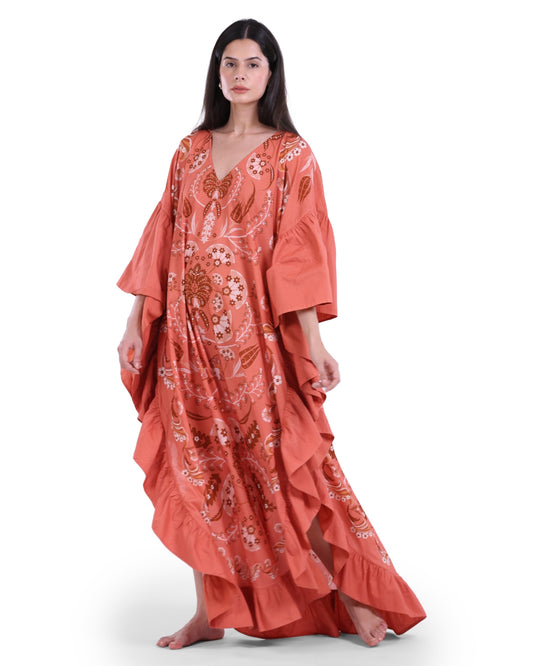 The Volante Dress - Desert Echo