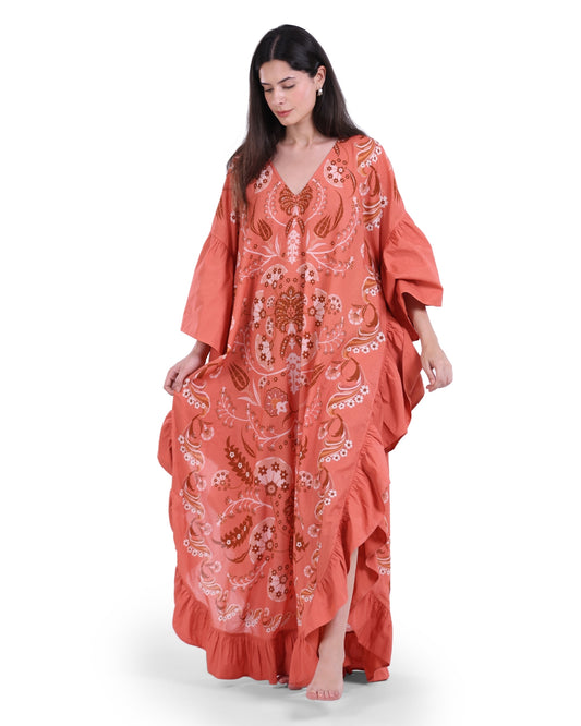 The Volante Dress - Desert Echo