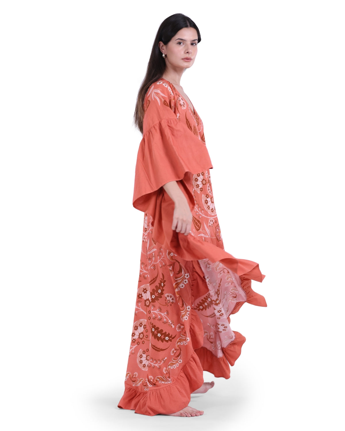 The Volante Dress - Desert Echo