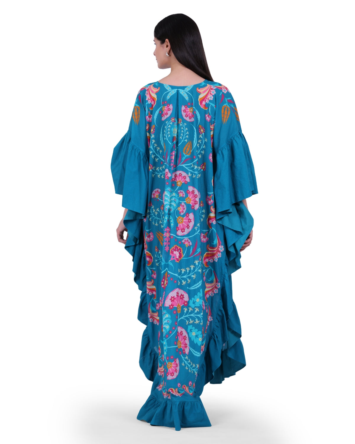 The Volante Dress - Miami Splash