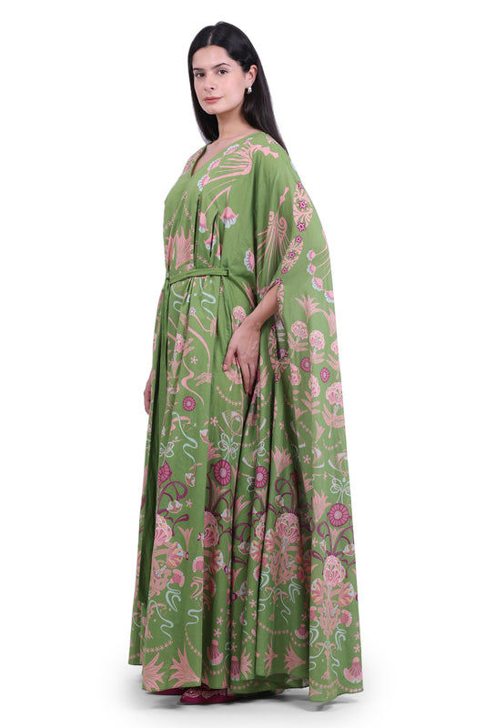 The Circle Dress - Nocturne Jardin